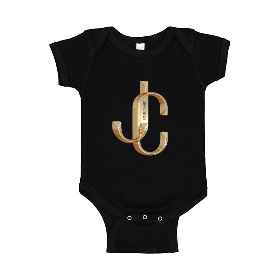 Jimmy Choo Baby Romper Onesie - Black