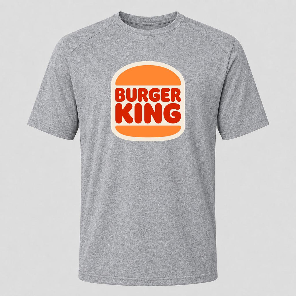 Men's Burger King Performance T-Shirt - Gray