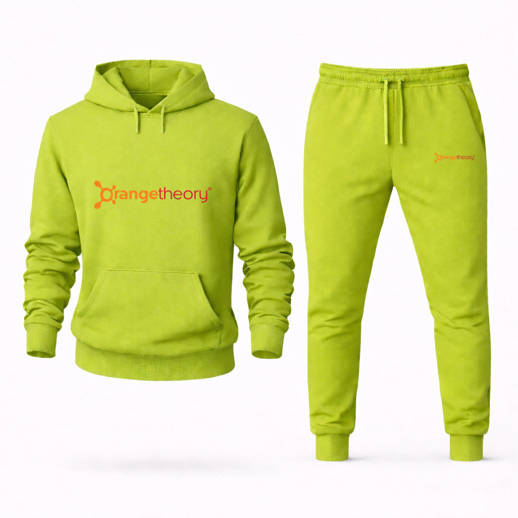 Orangetheory Fitness Hoodie and Joggers Set - Lime Green