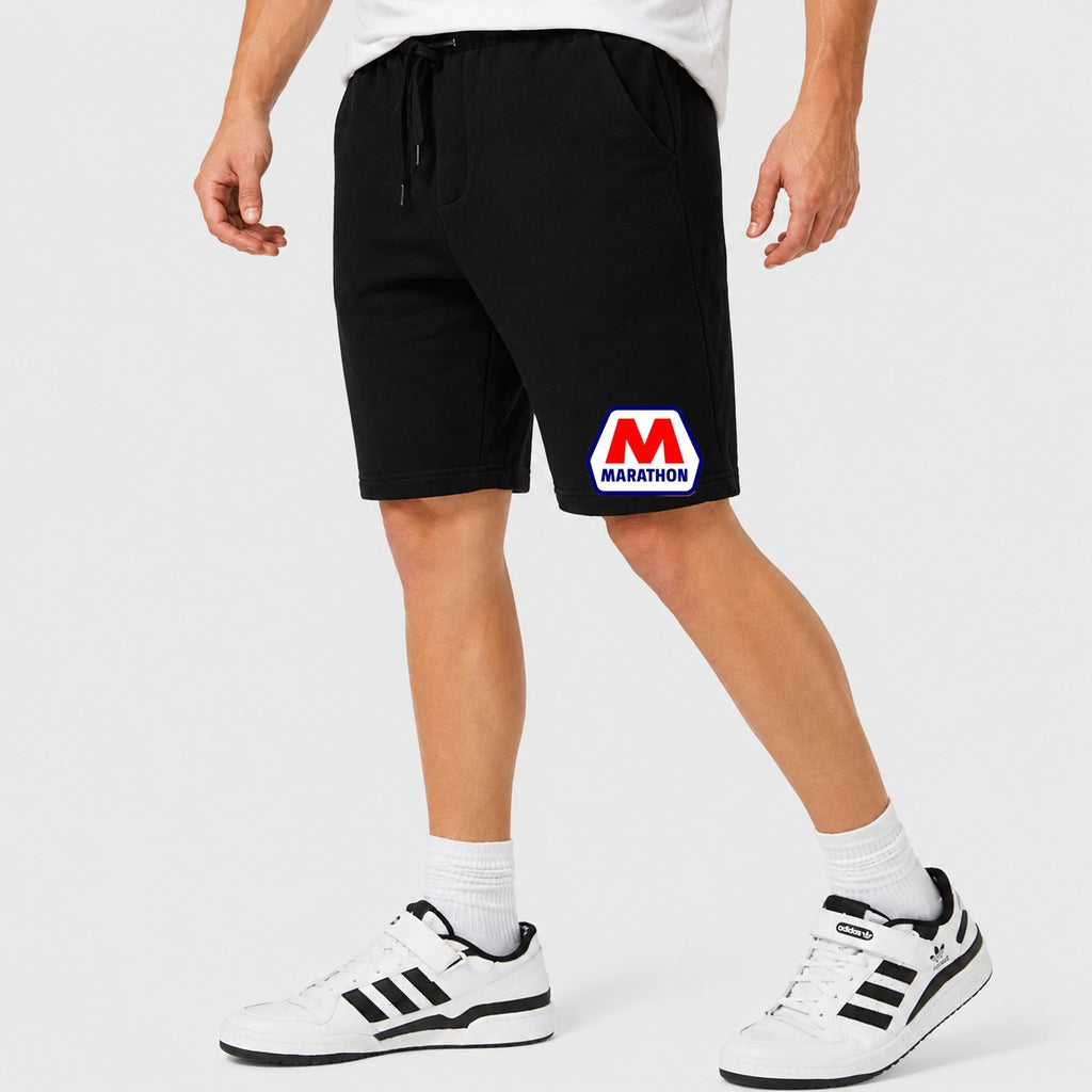 Men's Marathon Cotton Shorts - Black
