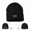 KISS Beanie Hat - Black