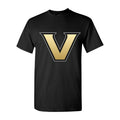 Men's Vanderbilt Commodores Logo Cotton T-Shirt - Black
