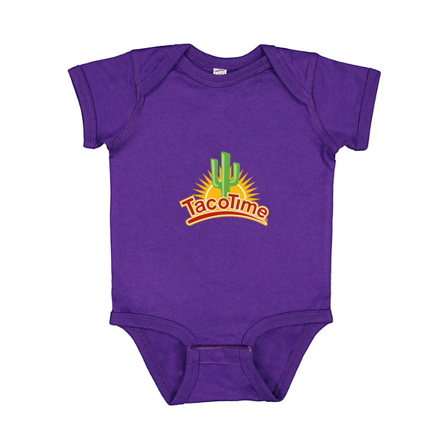 TacoTime Baby Romper Onesie - Purple