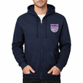 Men's Sacramento Kings Zipper Hoodie - Navy