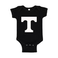 Tennessee Volunteers White Logo Baby Romper Onesie - Black