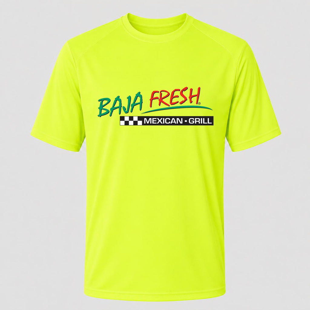 Men's Baja Fresh Performance T-Shirt - Safety Green