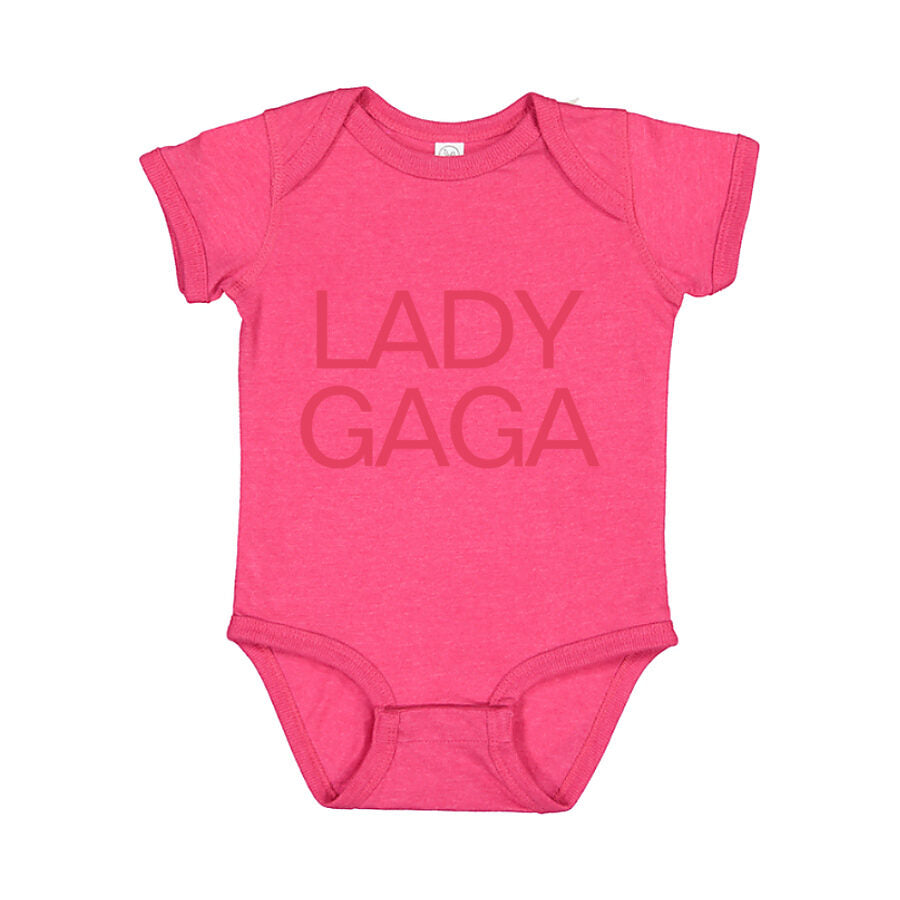 Lady Gaga Baby Romper Onesie - Pink