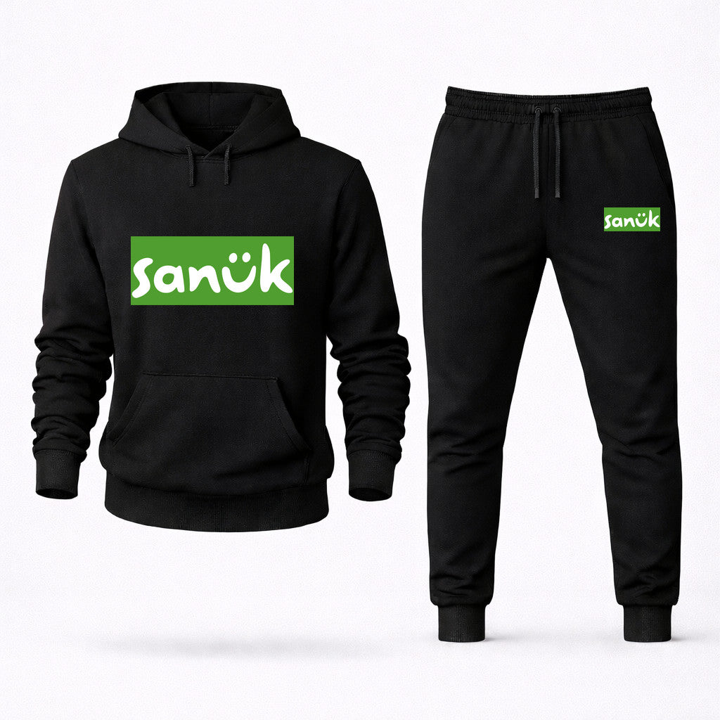 Sanuk Hoodie and Joggers Set - Black