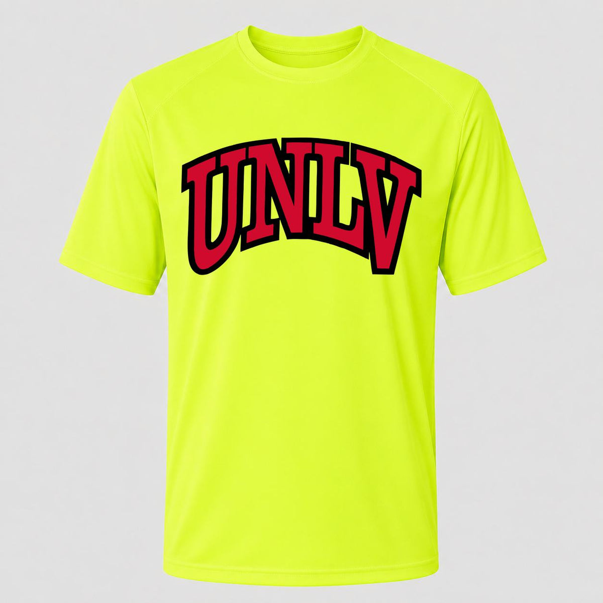 Men's UNLV Rebels Performance T-Shirt - Safety Green