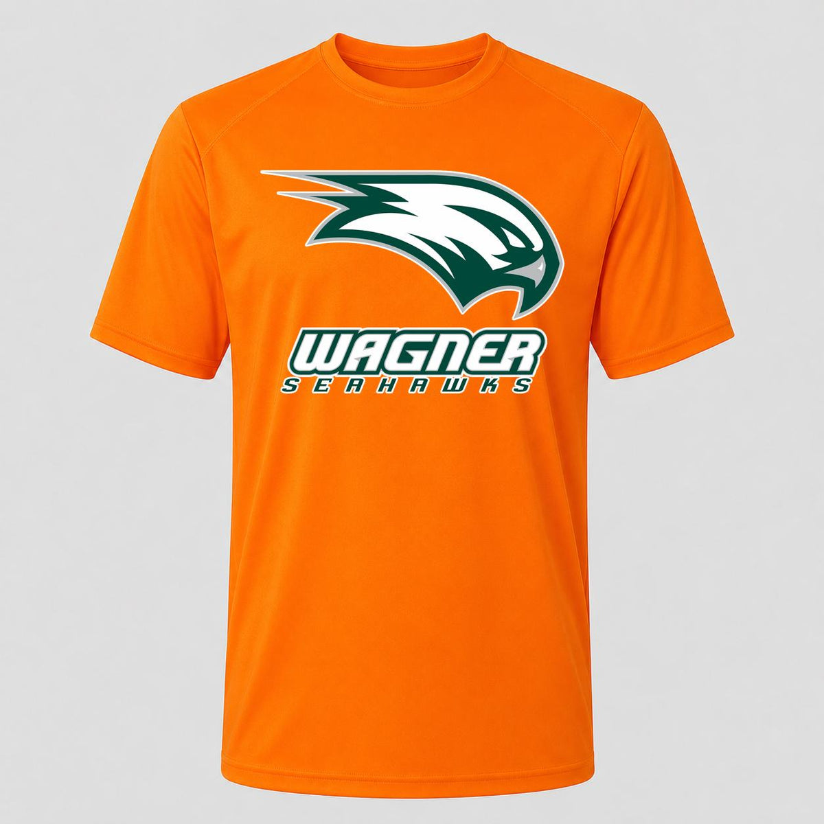 Men's Wagner Seahawks Performance T-Shirt - Orange