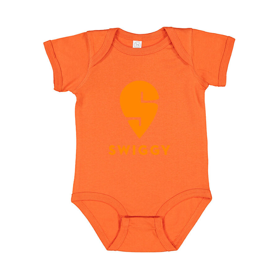 Swiggy Baby Romper Onesie - Orange