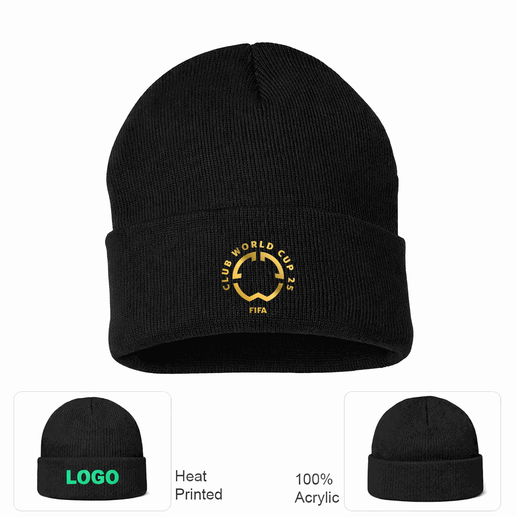 Club World Cup 2025 Beanie Hat - Black