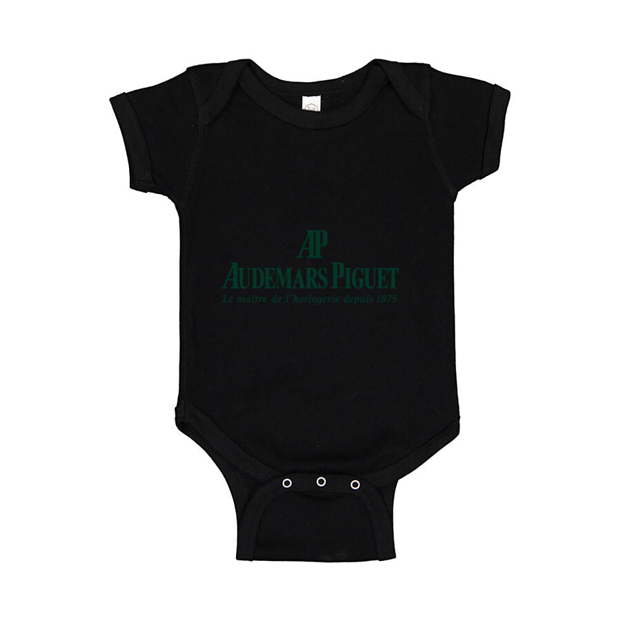 Audemars Piguet Baby Romper Onesie - Black