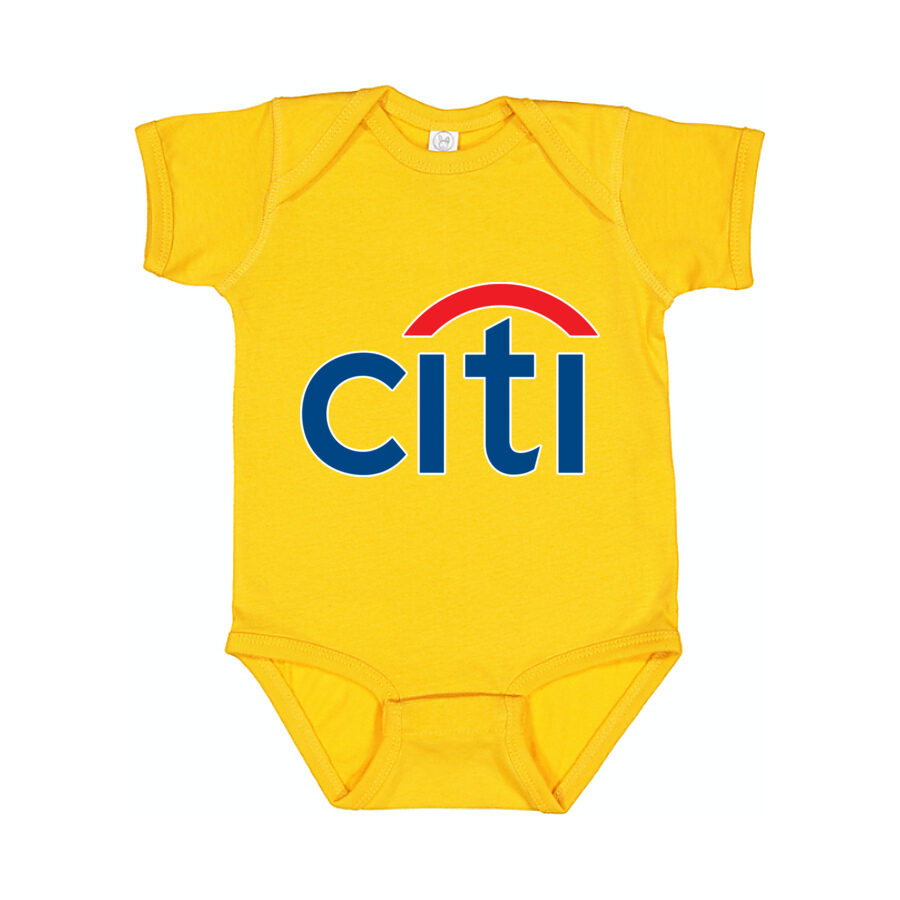 Citi Bank Baby Romper Onesie - Yellow