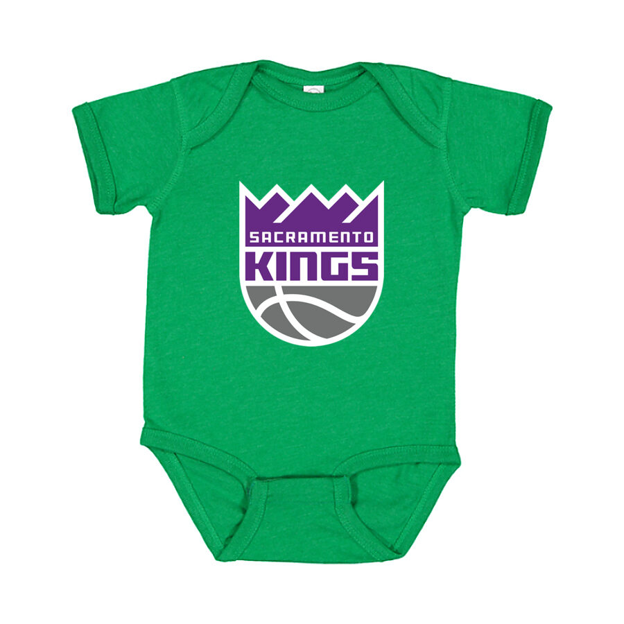 Sacramento Kings Baby Romper Onesie - Green