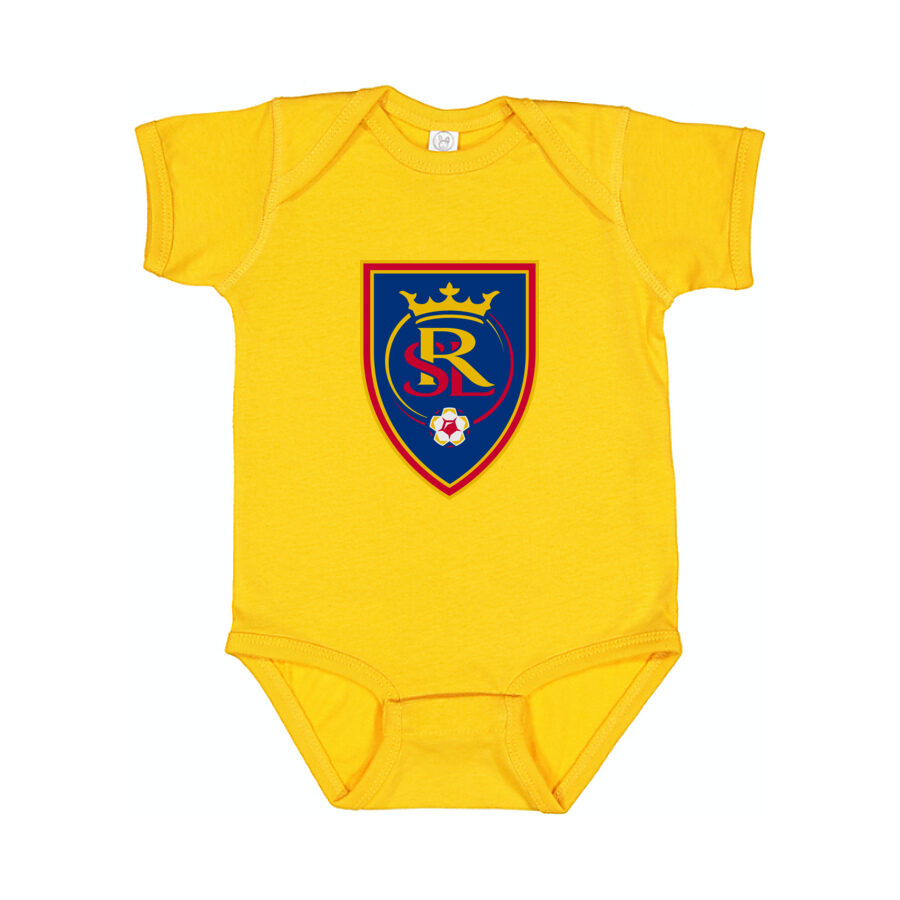 Real Salt Lake Baby Romper Onesie - Yellow