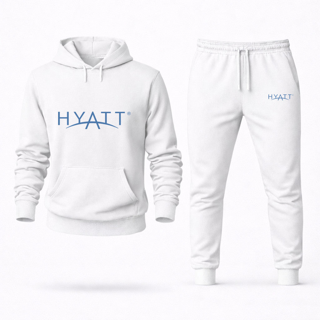 Hyatt Hoodie and Joggers Set - White