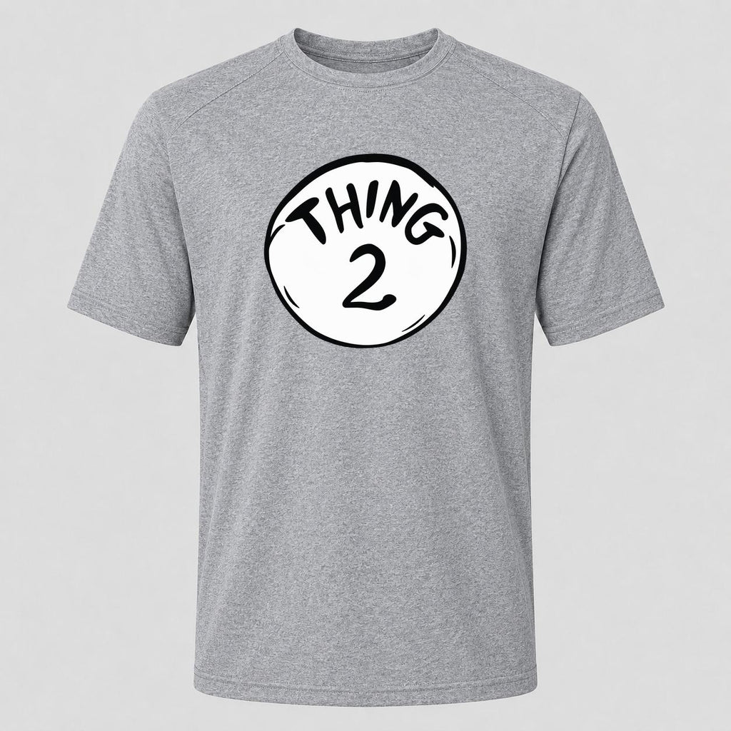 Men's Dr. Seuss Thing 2 Performance T-Shirt - Gray