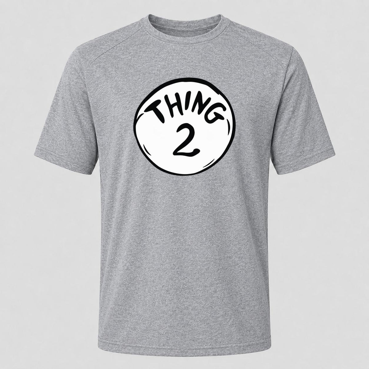 Men's Dr. Seuss Thing 2 Performance T-Shirt - Gray