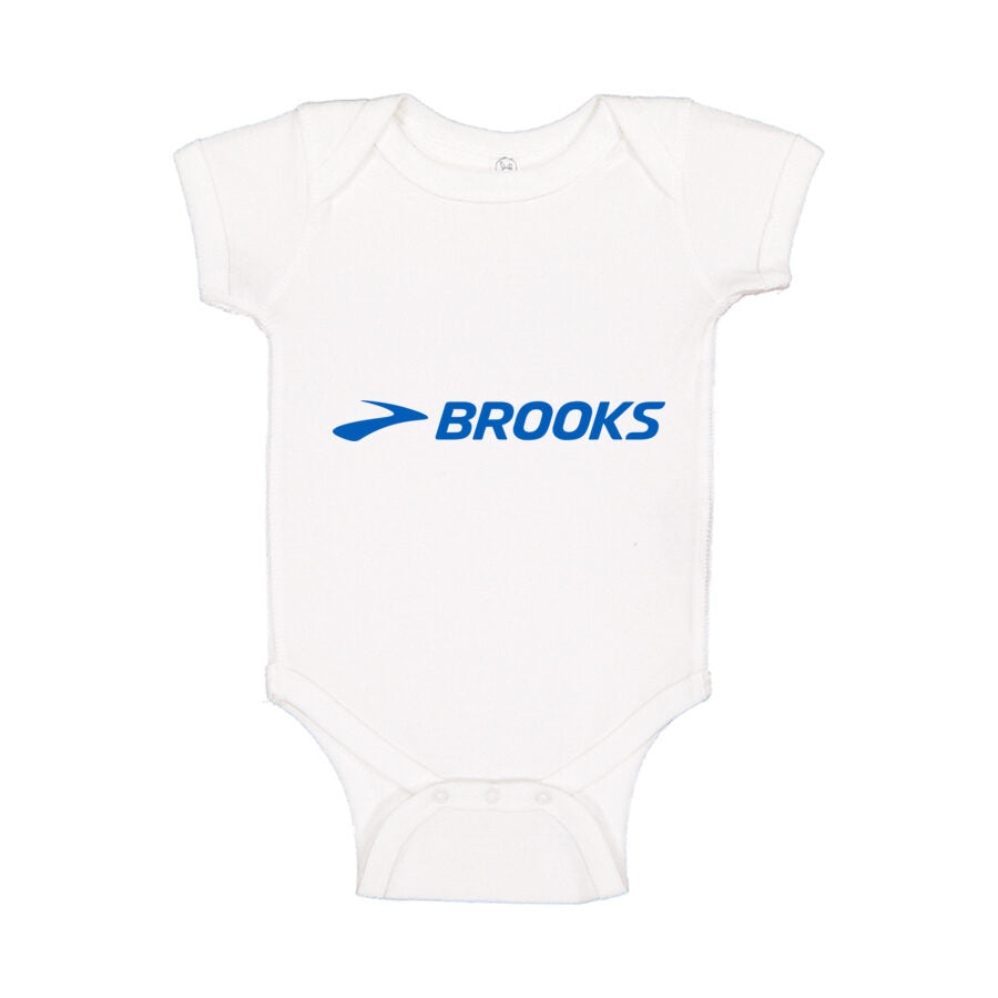 Brooks Baby Romper Onesie - White