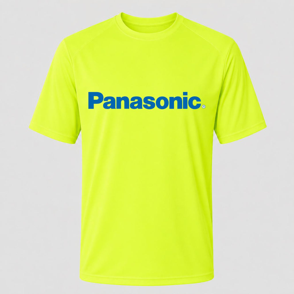 Men's Panasonic Performance T-Shirt - Safety Green