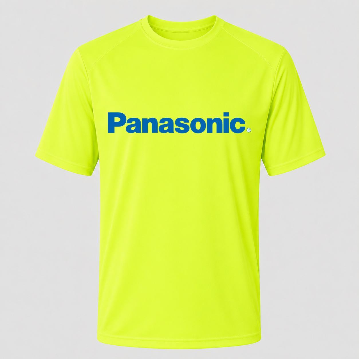 Men's Panasonic Performance T-Shirt - Safety Green