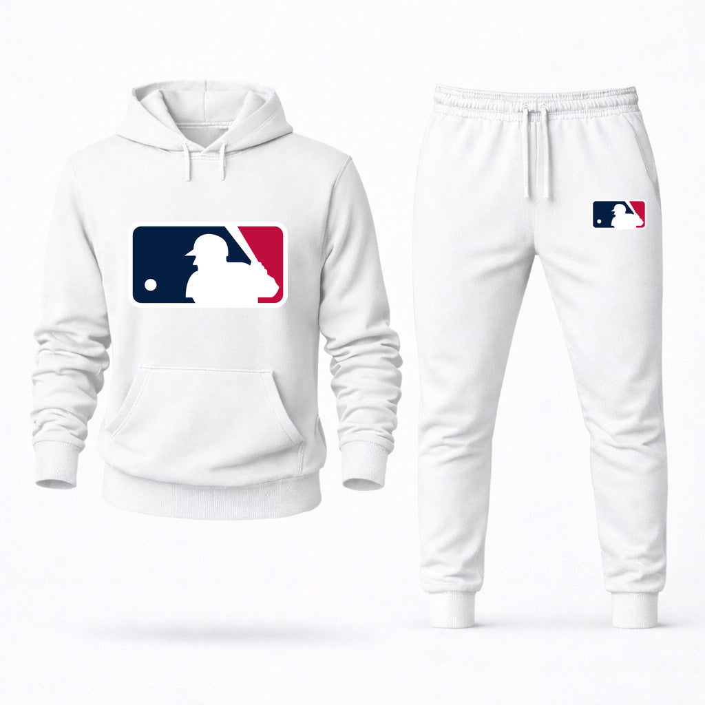Major League Baseball Hoodie and Joggers Set - White