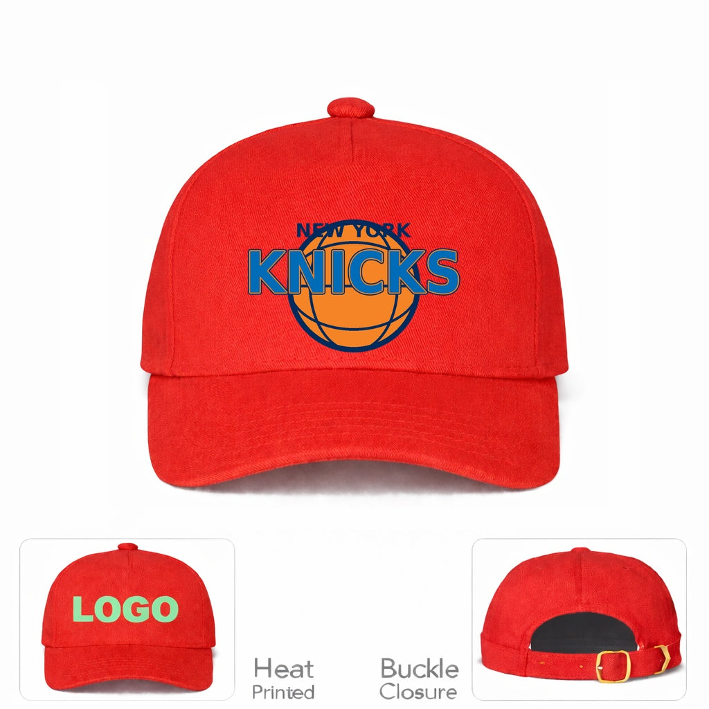 NBA New York Knicks Dad Baseball Cap Adjustable Buckle Hat