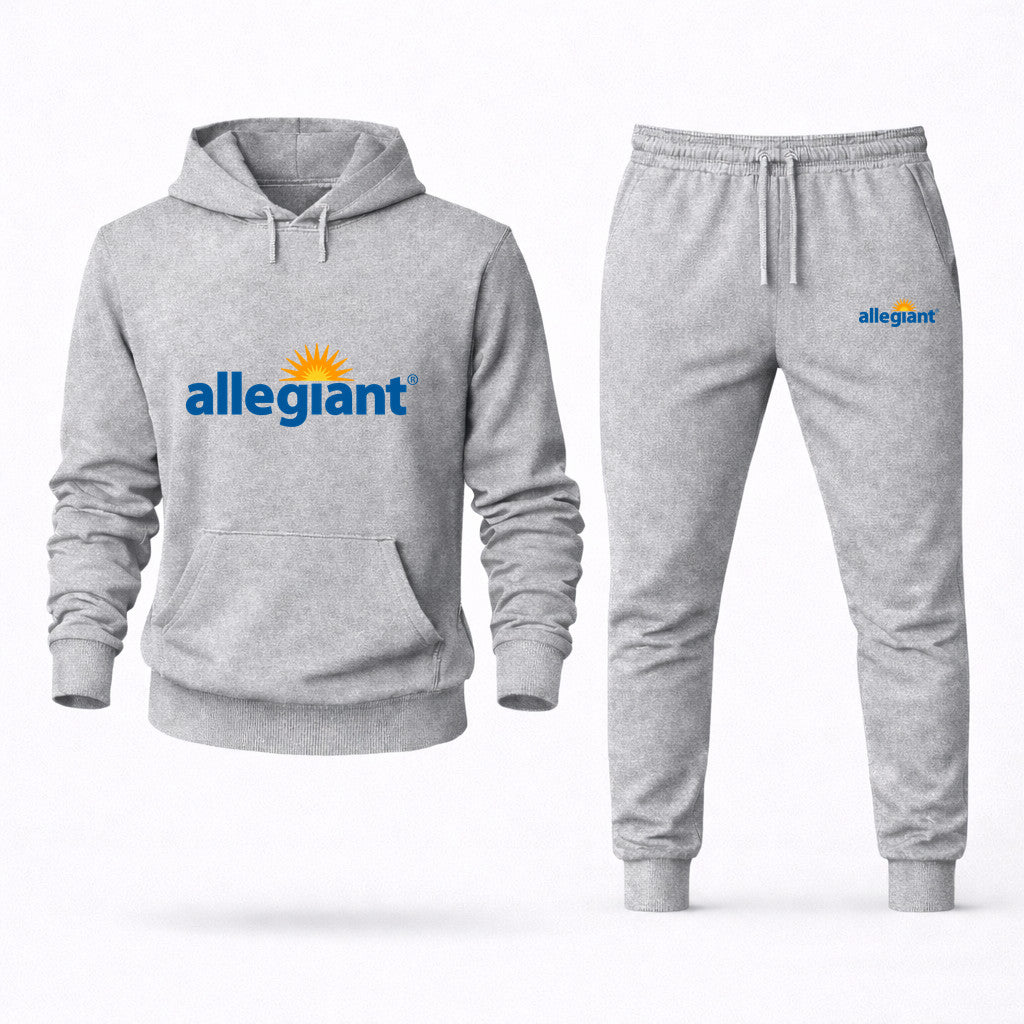 Allegiant Air Hoodie and Joggers Set - Grey