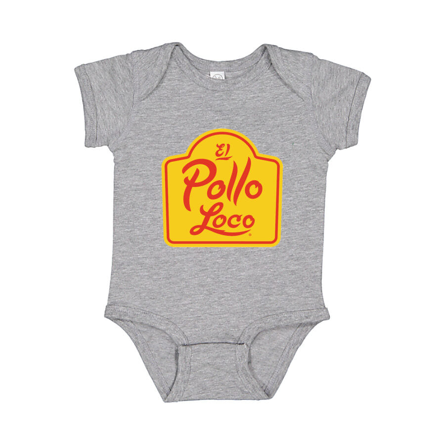 El Pollo Loco Baby Romper Onesie - Gray