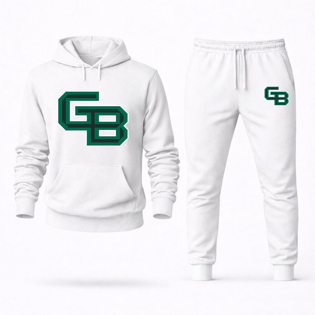Wisconsin Green Bay Phoenix Hoodie and Joggers Set - White