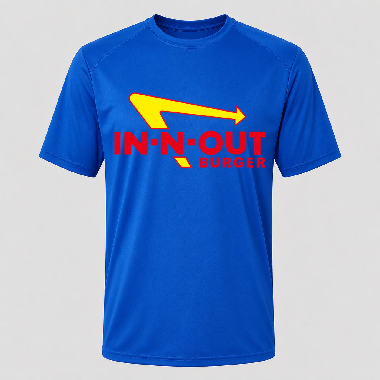 Men's In-N-Out Burger Performance T-Shirt - Royal Blue