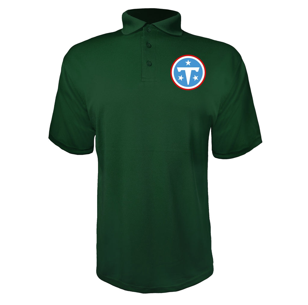Tennessee Titans Green polyester polo