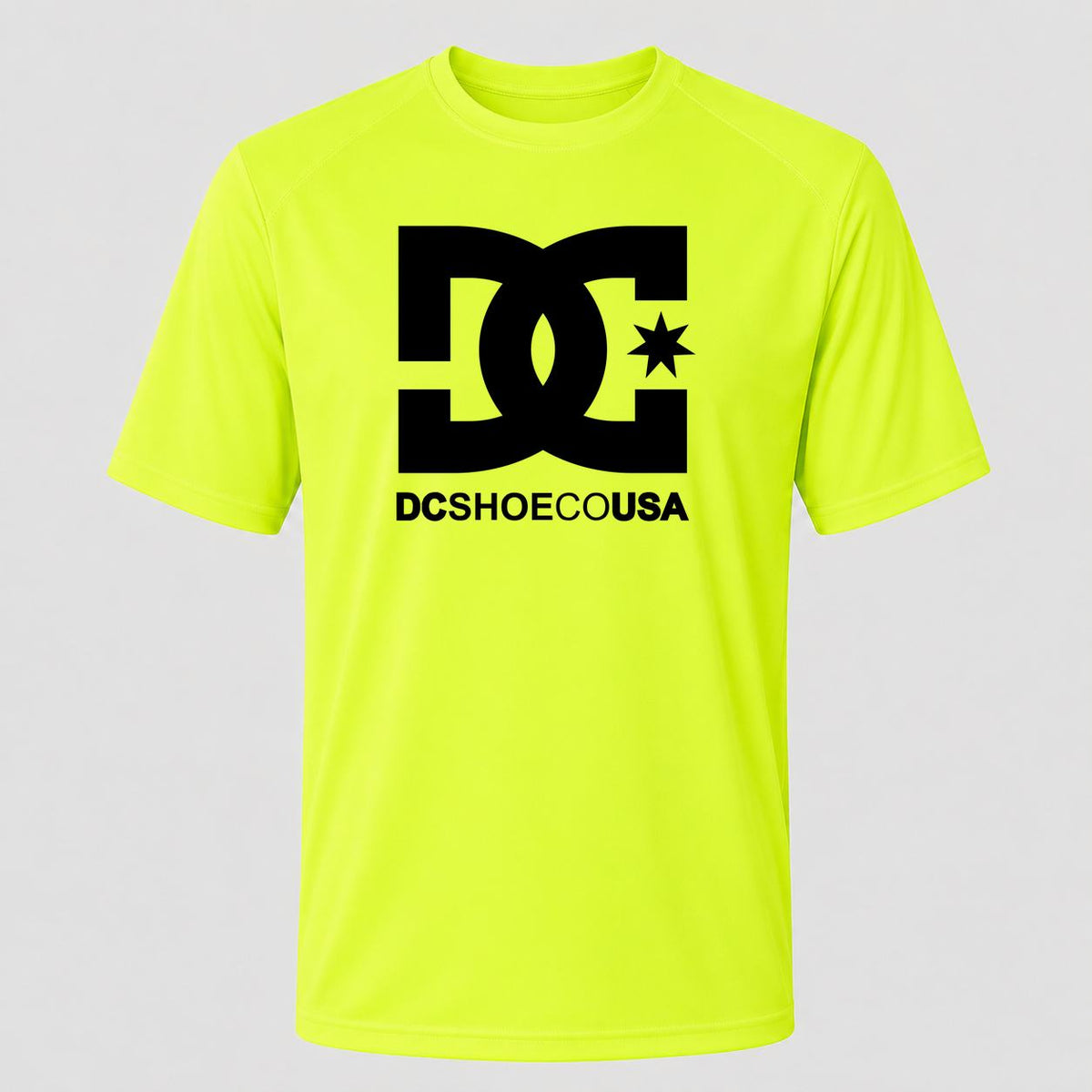 Men's DC Performance T-Shirt - Safety Green