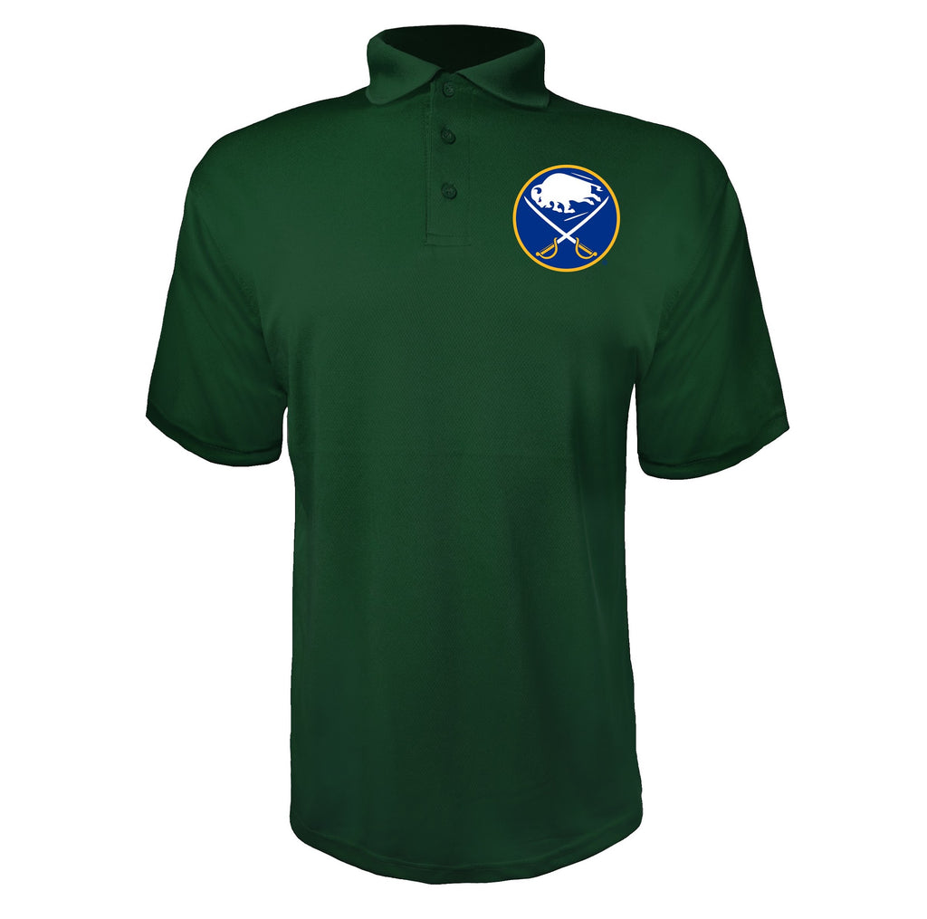 Buffalo Sabres Green polyester polo