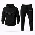 Intel Hoodie and Joggers Set - Black