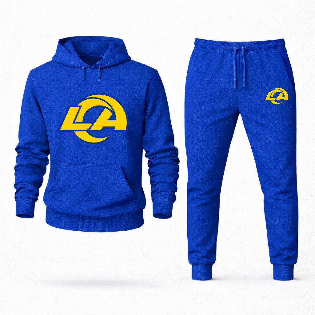 Los Angeles Rams Hoodie and Joggers Set - Blue