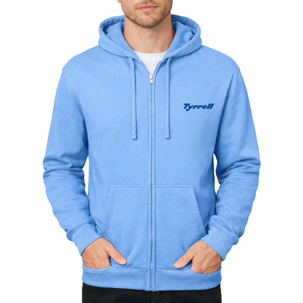 Men's Tyrrell Zipper Hoodie - Sky Blue