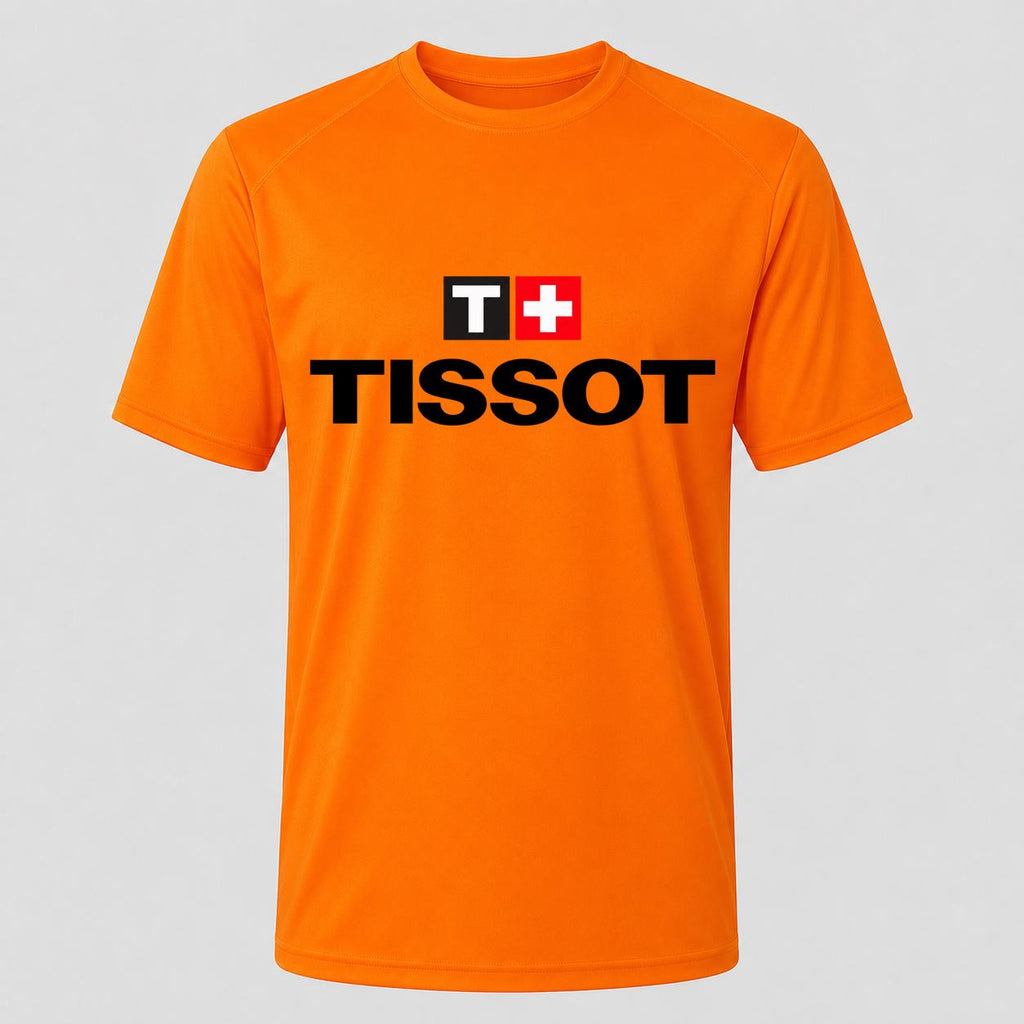 Men's Tissot Performance T-Shirt - Orange