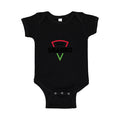 Sbarro Baby Romper Onesie - Black