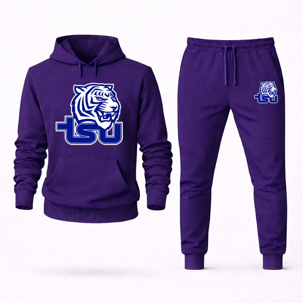 Tennessee State Tigers Hoodie and Joggers Set - Purple