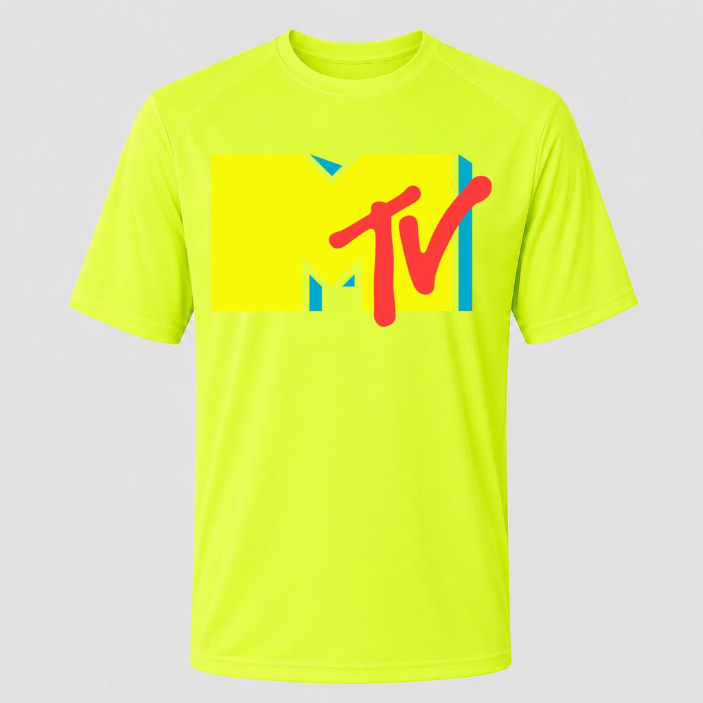 Men's MTV Performance T-Shirt - Safety Green