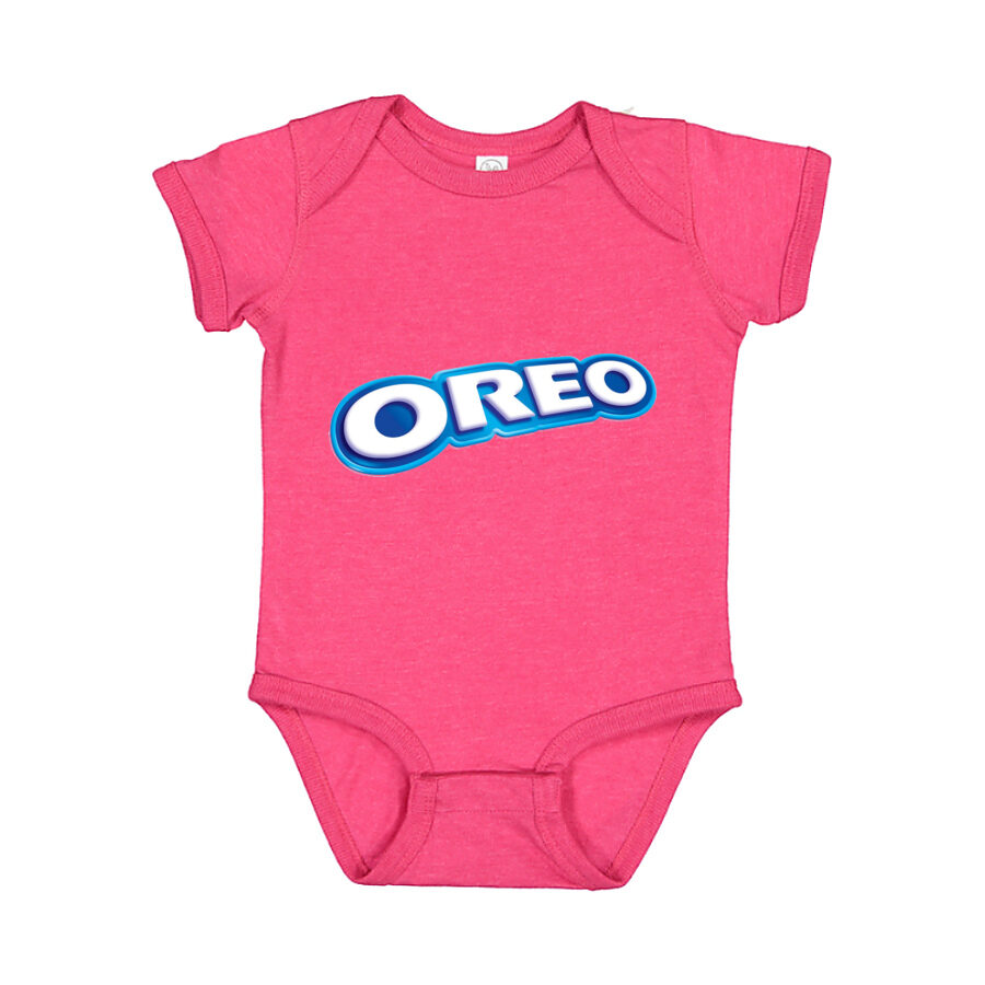 Oreo Baby Romper Onesie - Pink