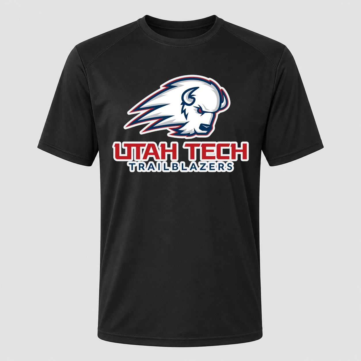 Men's Utah Tech Trailblazers Performance T-Shirt - Black
