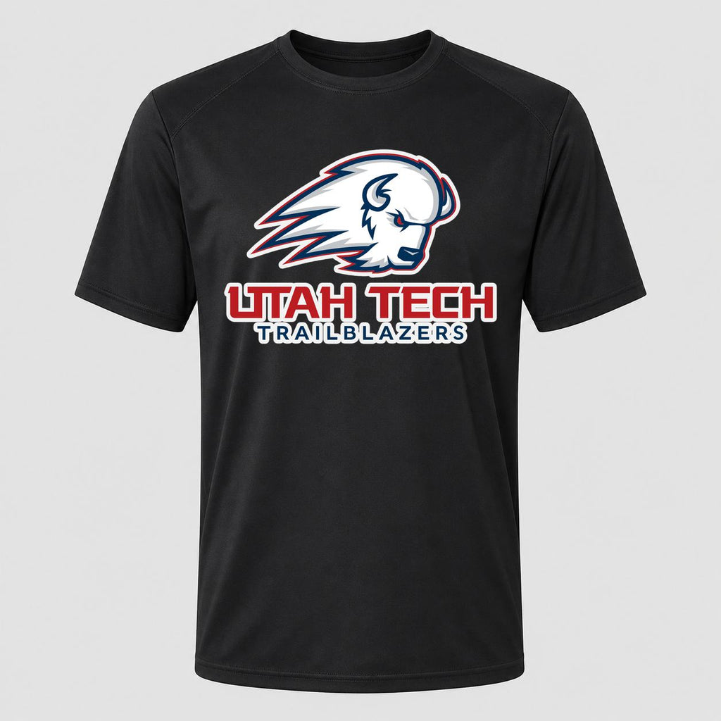 Men's Utah Tech Trailblazers Performance T-Shirt - Black