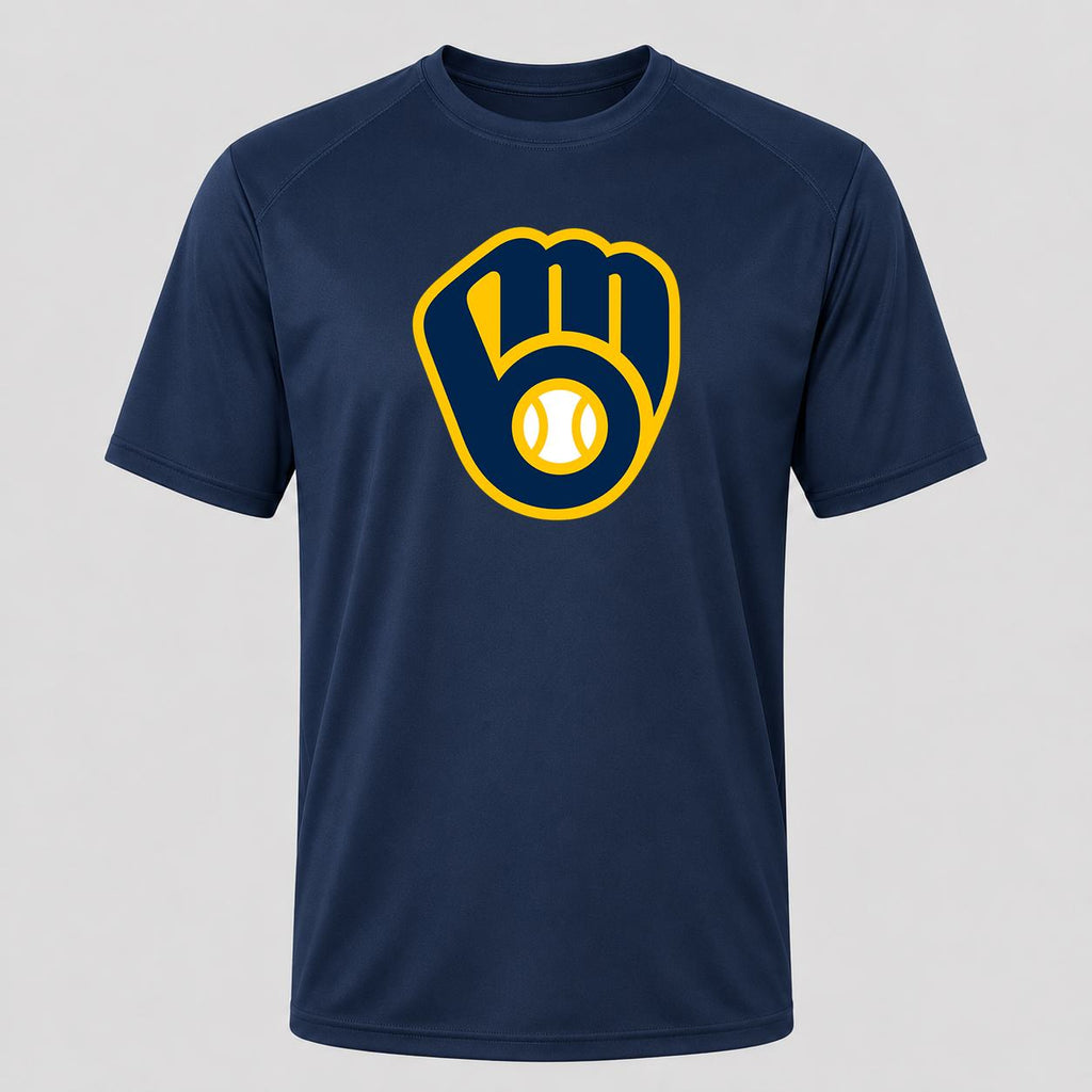Men's Milwaukee Brewers Performance T-Shirt - Navy