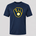 Men's Milwaukee Brewers Performance T-Shirt - Navy