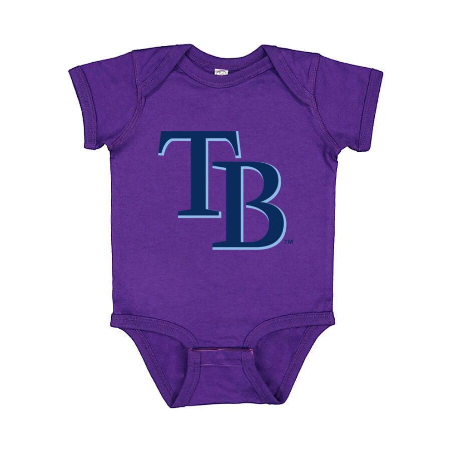 Tampa Bay Rays Baby Romper Onesie - Purple
