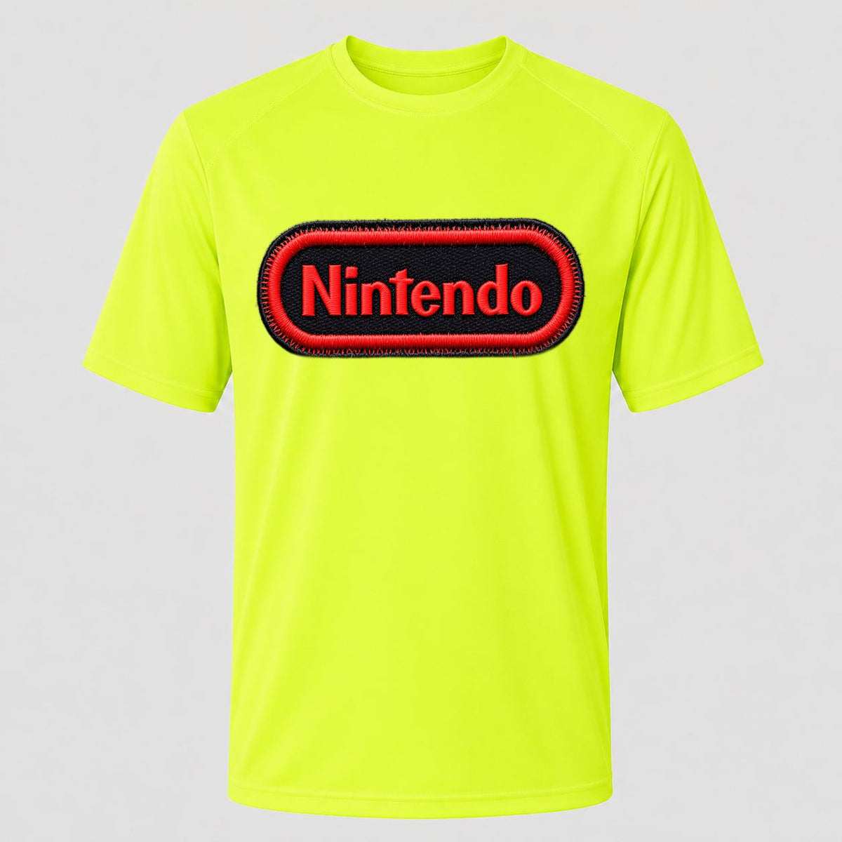 Men's Nintendo Performance T-Shirt - Safety Green