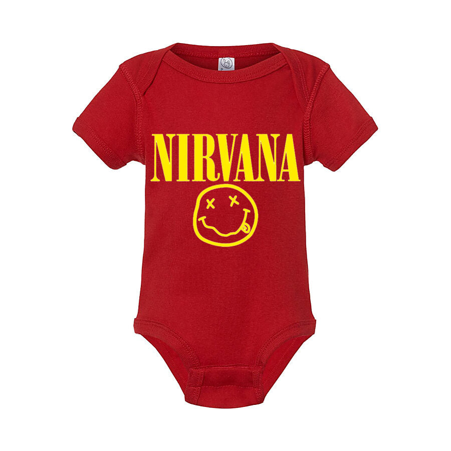 Nirvana Baby Romper Onesie - Red